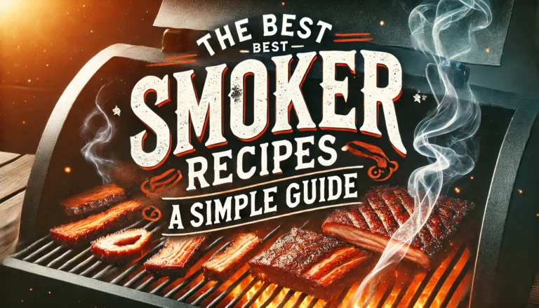 The Best Smoker Recipe