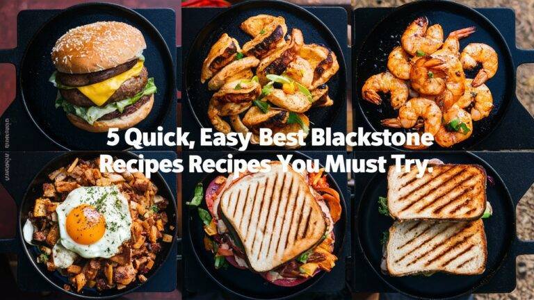 5 Quick Easy Best Blackstone Recipes You Must Try