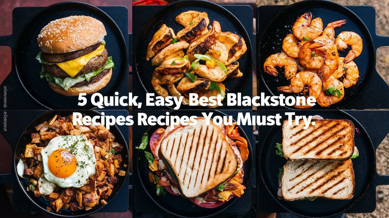 5 Quick Easy Best Blackstone Recipes You Must Try