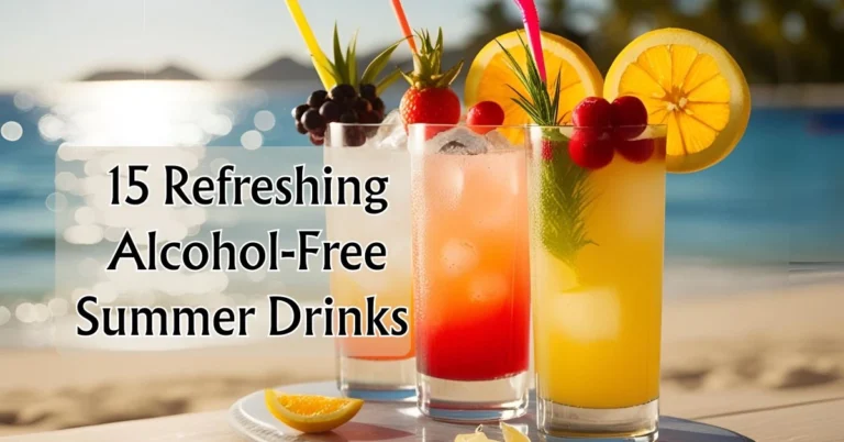 15 Refreshing Alcohol-Free Summer Drinks