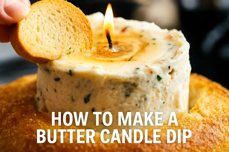 butter candle dip
