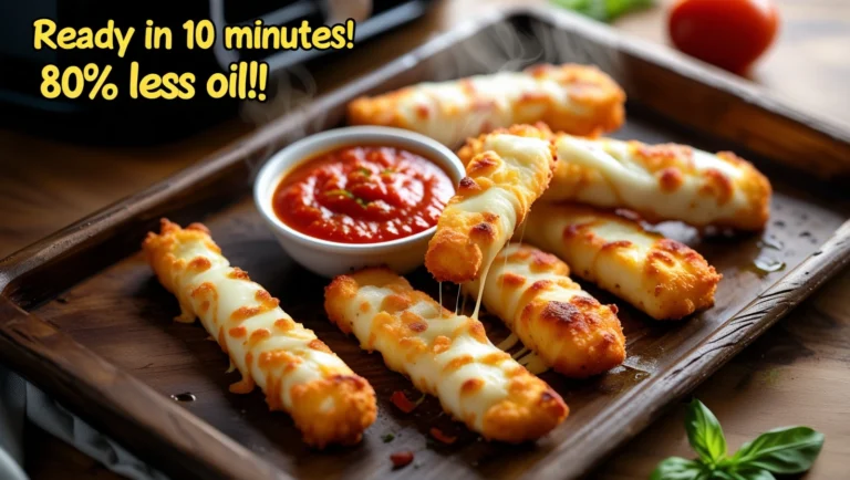 air fryer fridays mozzarella sticks