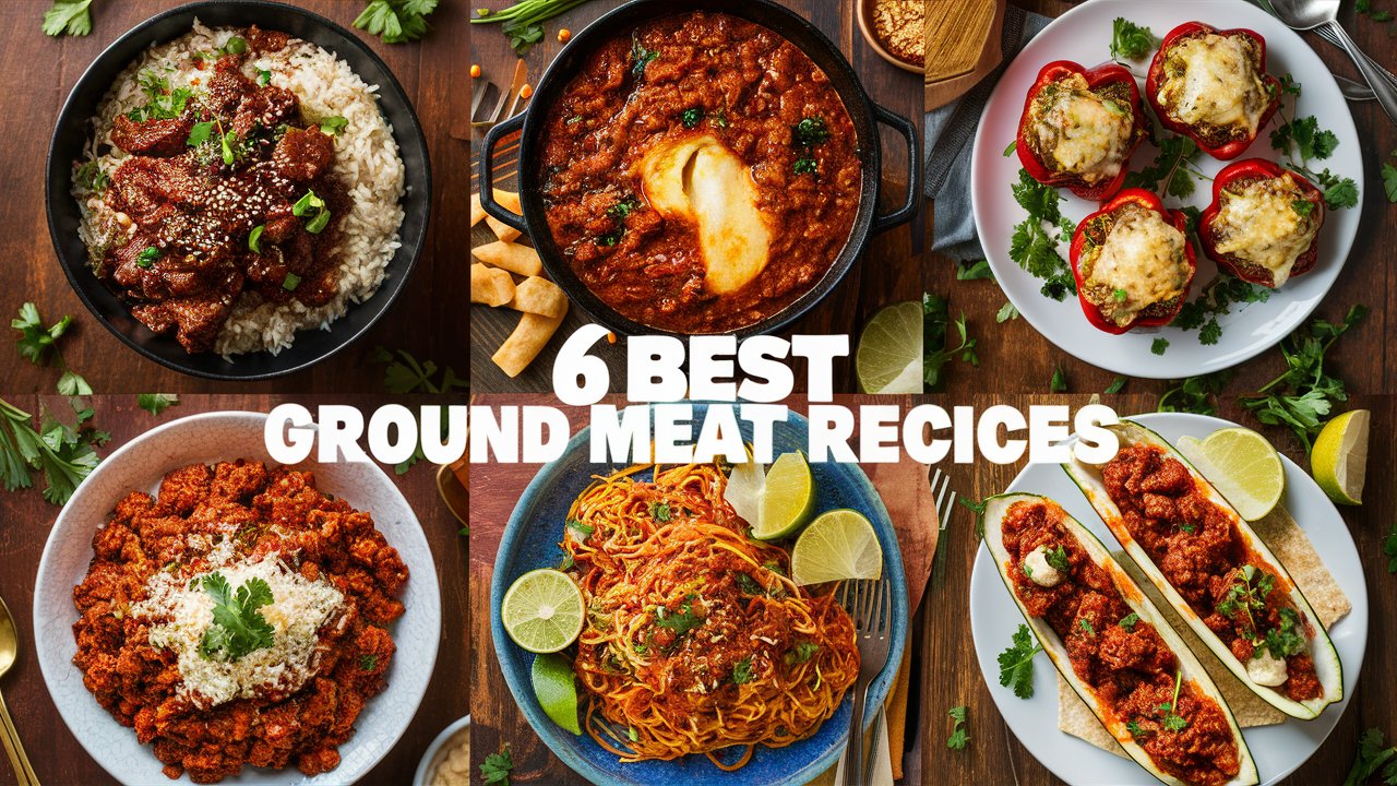 6 Best Ground Meat Recipes