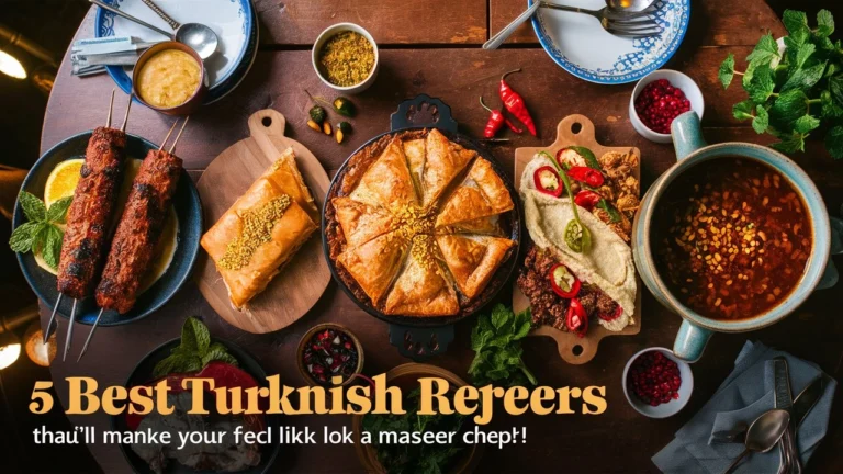 5 best Turkish Recipes