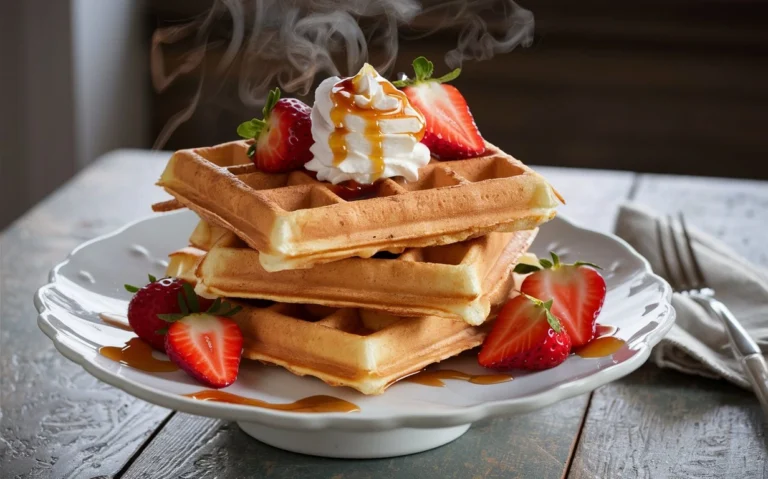 Light & Crispy Waffles