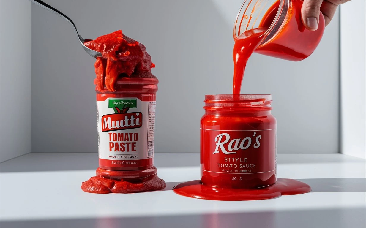 Tomato Paste vs Sauce