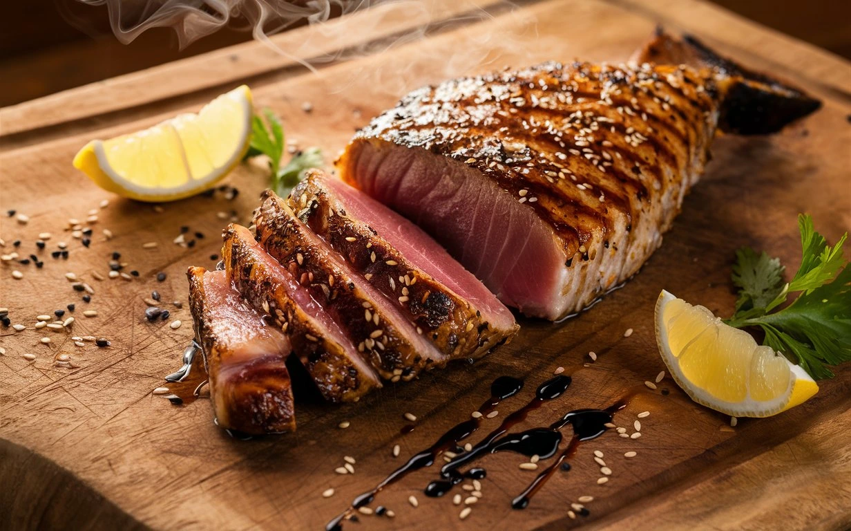 how to make tuna steak