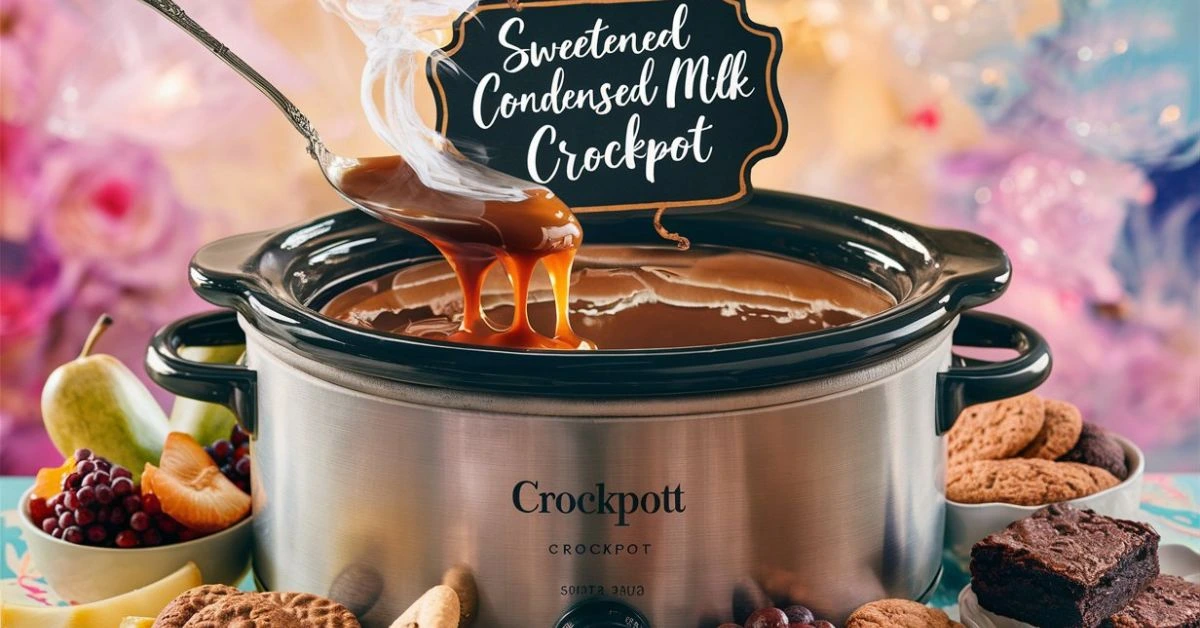Sweetened Condensed Milk Caramel Crockpot Recipe
